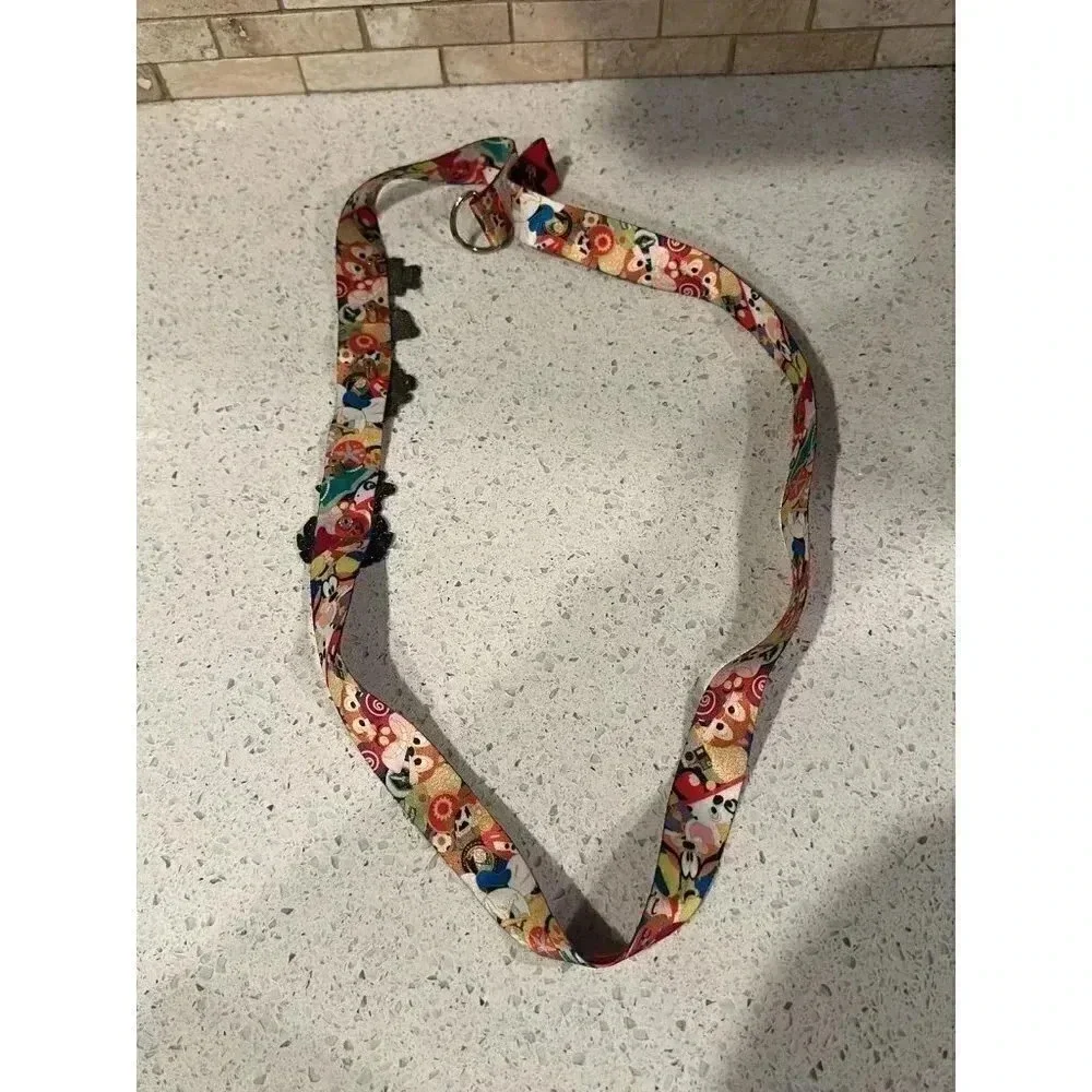 Disney Pin Accessory - Lanyard - Mouseketeer‎ Ear Hat Lanyard with pins db